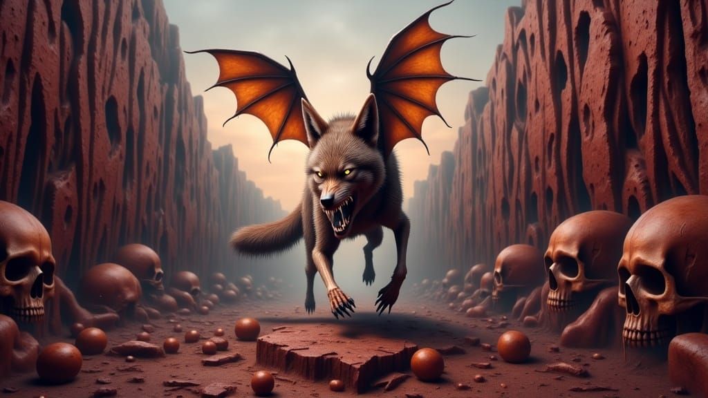 Wolf-Bat Hybrid Ascends to Ancestor Spirits in Labyrinthine ...