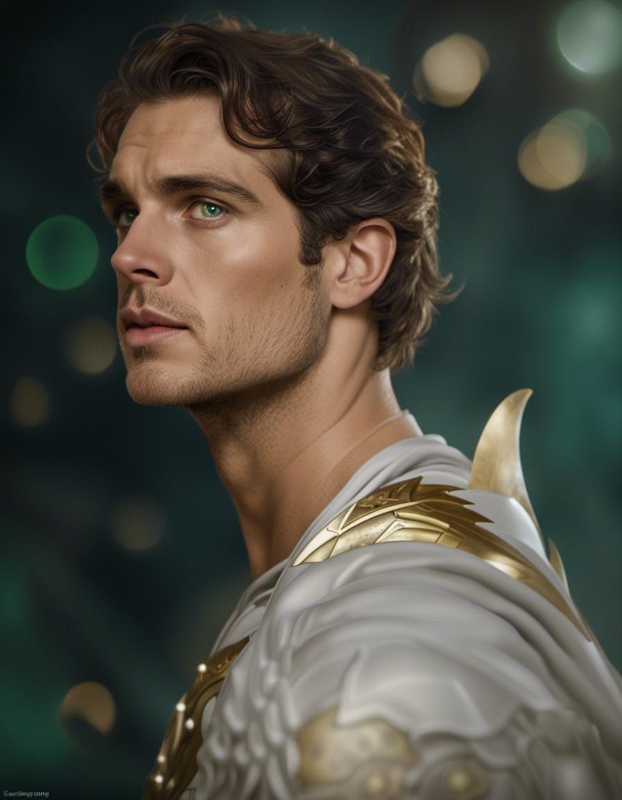 Harry Potter of Asgard in Art Nouveau Style