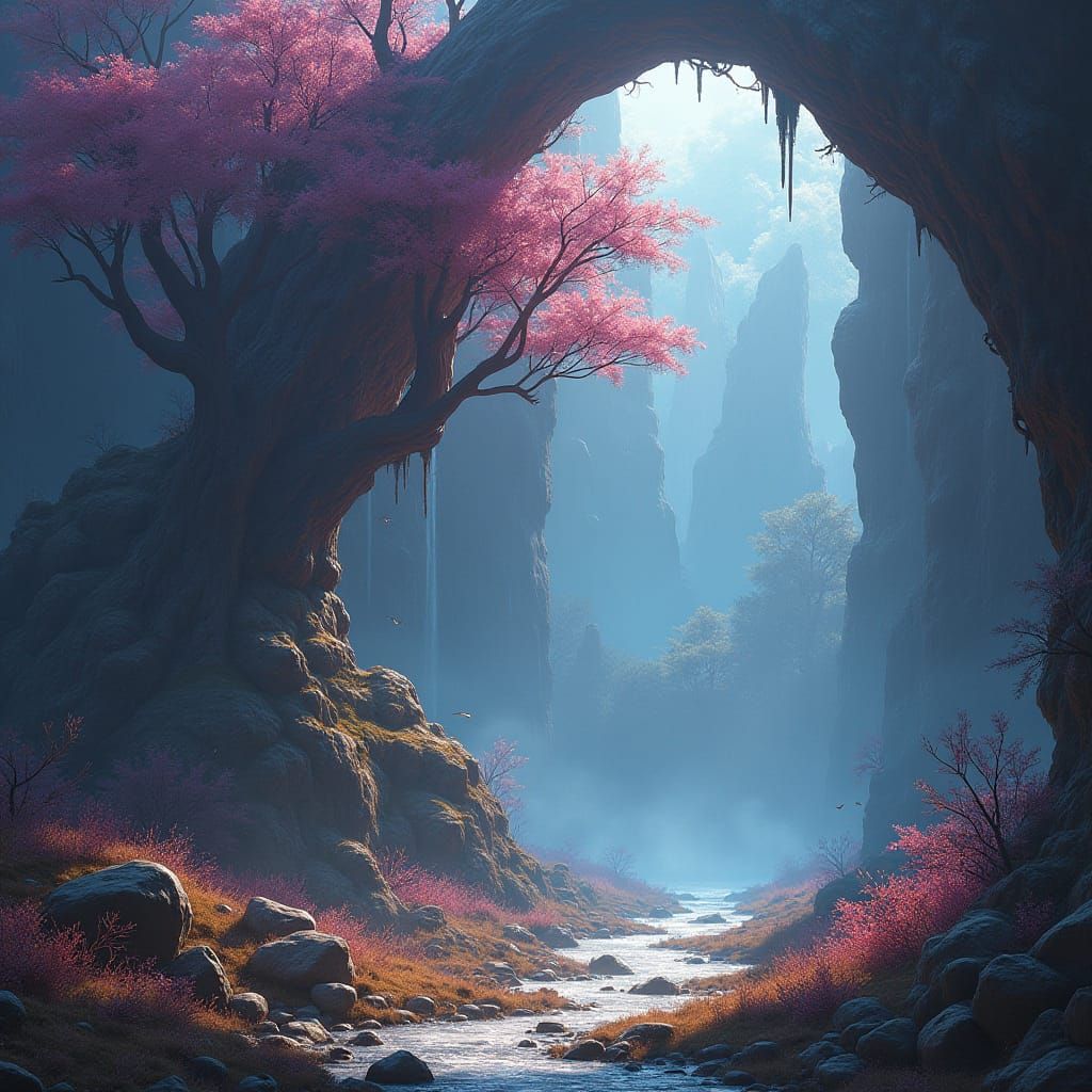 Fantastical Matte Painting in Unreal Engine 5