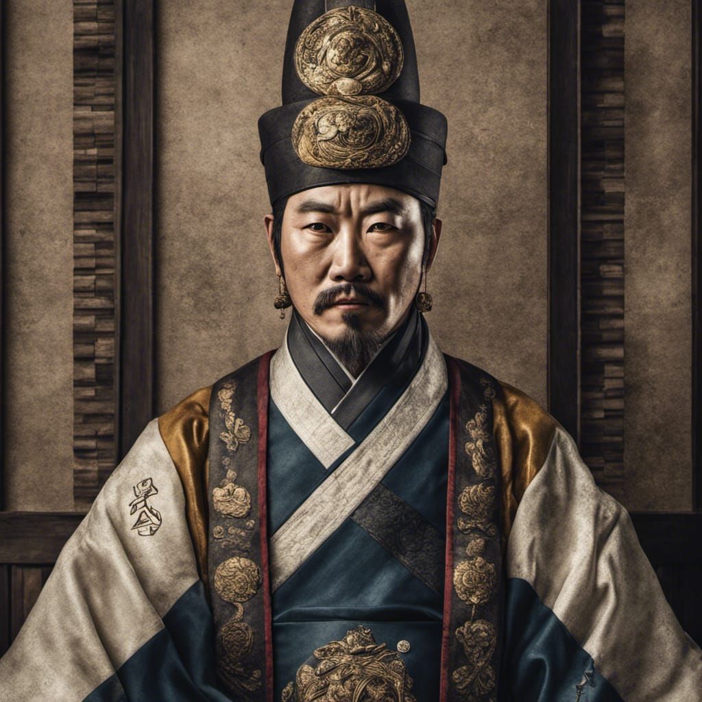 King from ancient Korea