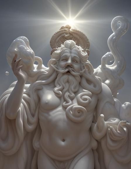 Baroque Science Fantasy God of Consumption