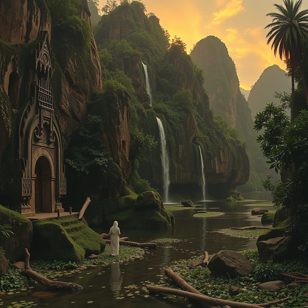 AI Generated Vision of Paradise