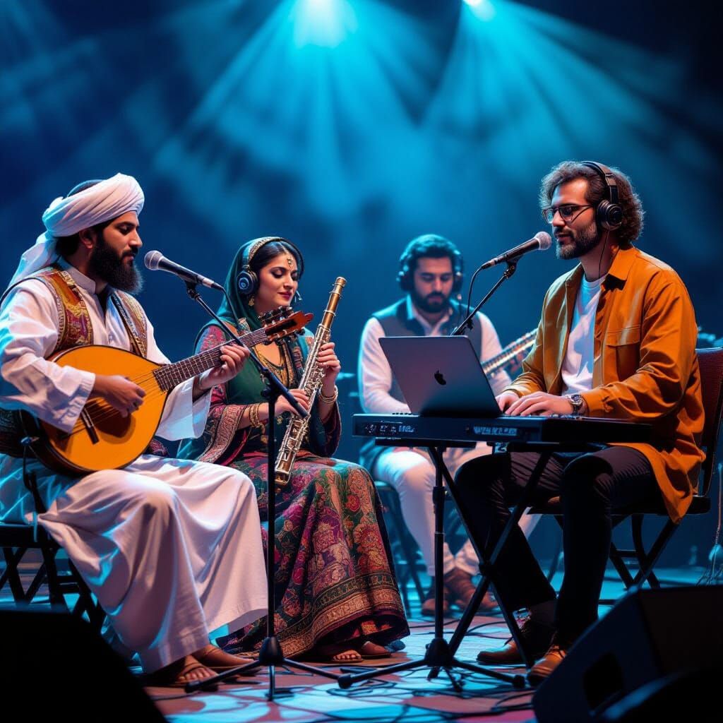 East Meets West: Musicians Unite on Stage