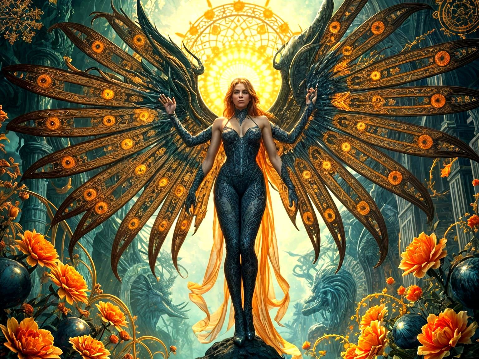 Angel Boss Steps Into Infinity