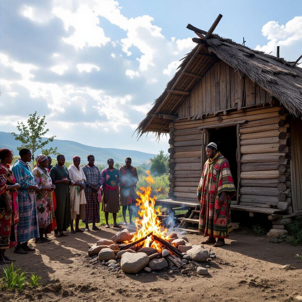 Elisha's Bones Revive a Man: Spiritual Light