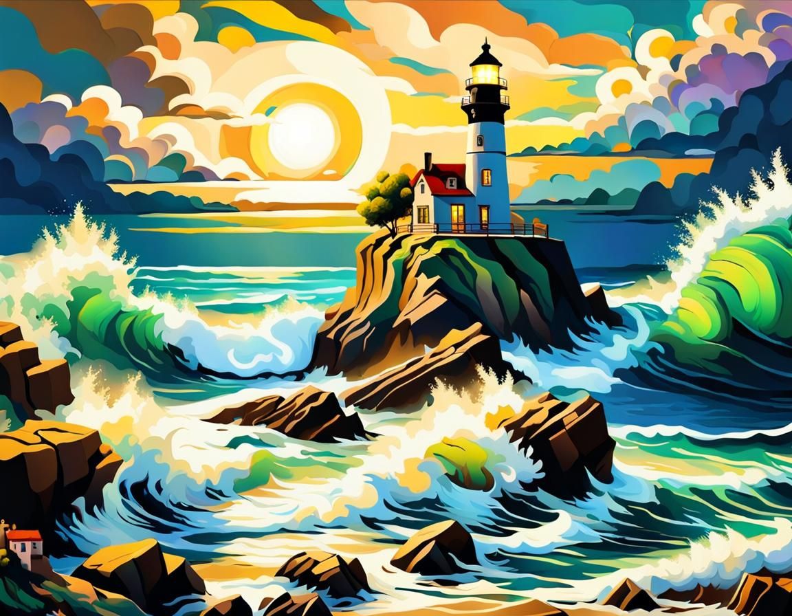 Seaside landscape