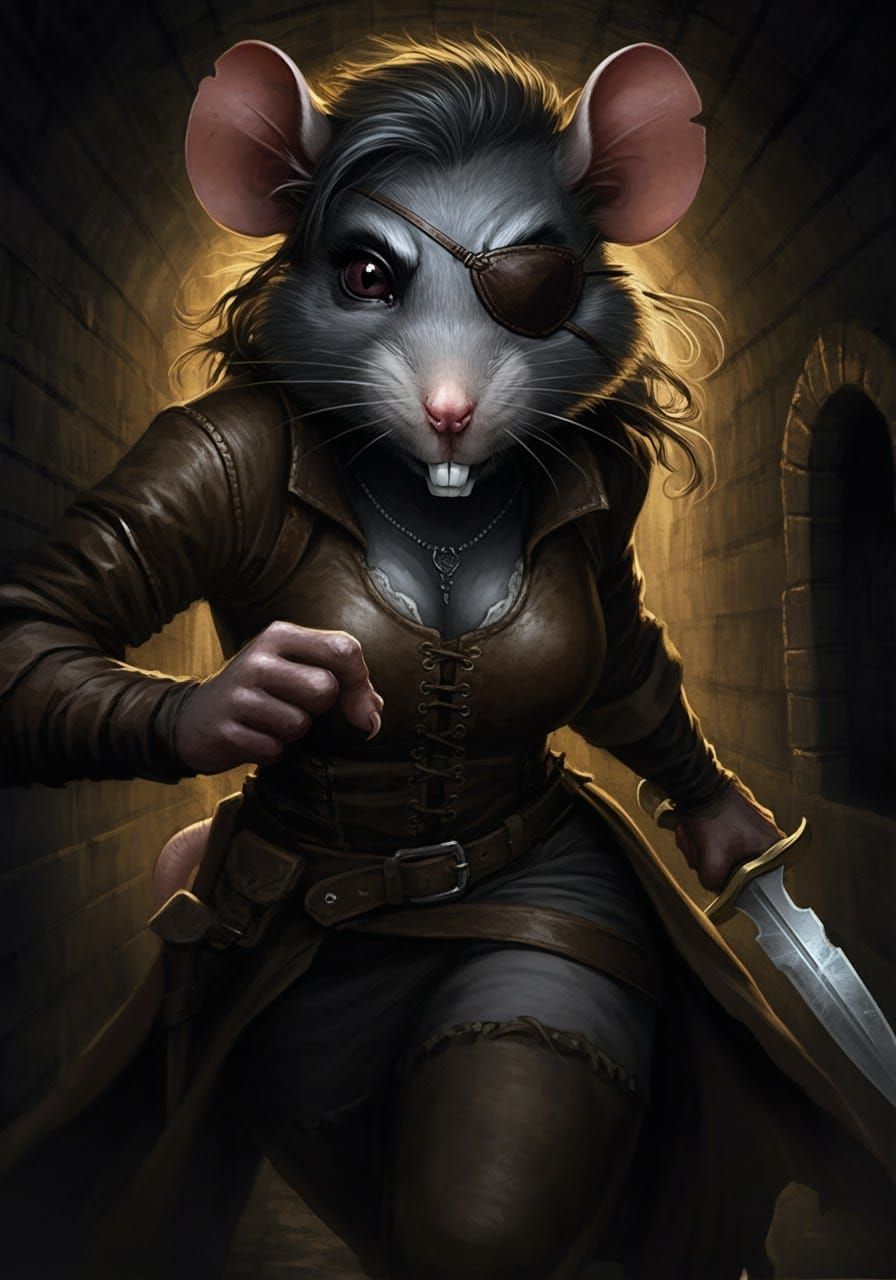 Knife, leader of the Cutlery Triplets (Knife, Fork and Spoon...