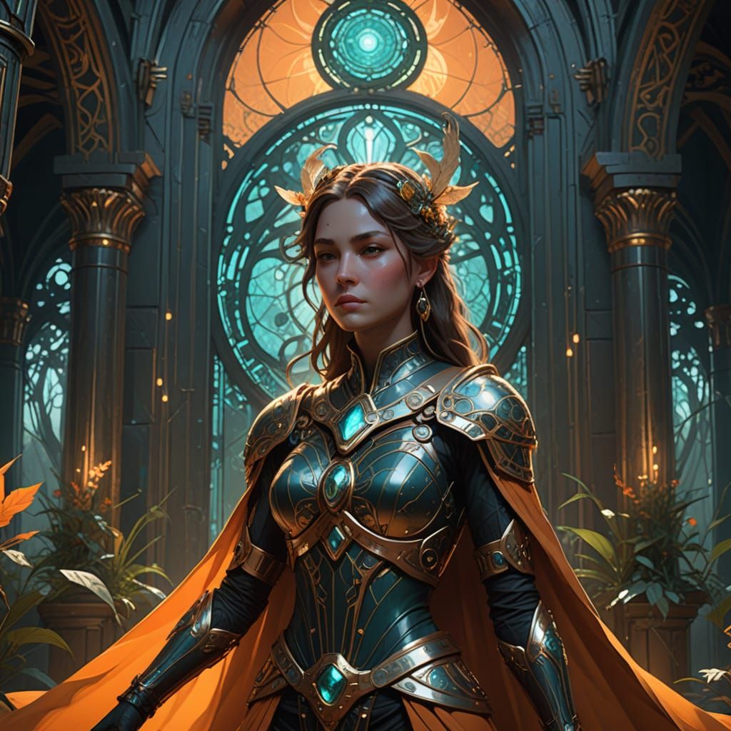 Lady Zero in Ethereal Forest Chamber