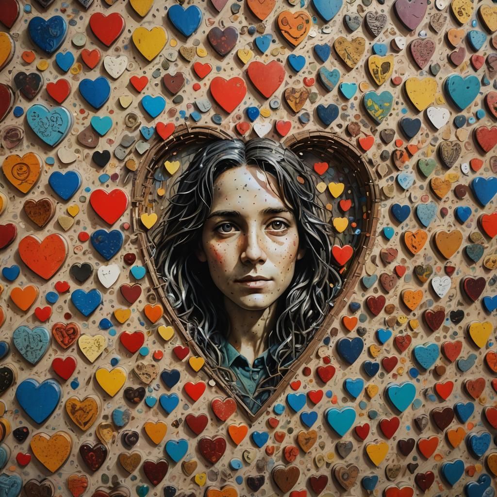 Hyperrealistic Missing Posters Wall in Detective Style