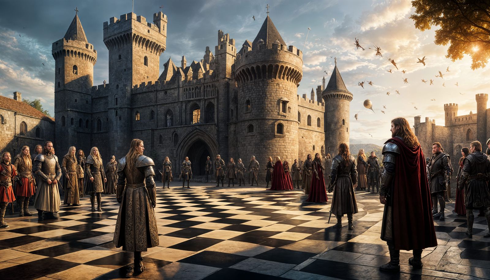 Lannisters vs Starks: A Game of Life-Size Chess