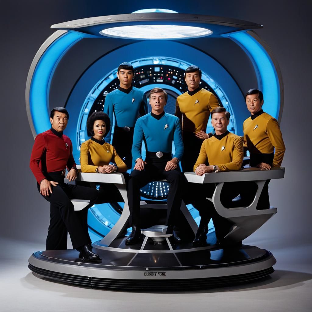 The full crew of the Star Trek Original Series (Television) ...