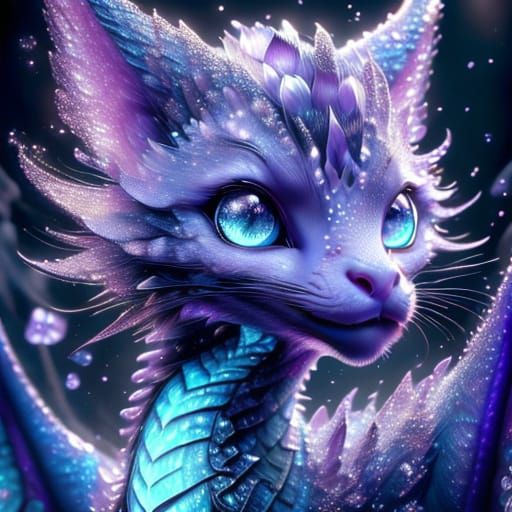 Vibrant Glossy Lips with Floral Accents in Photorealistic St...