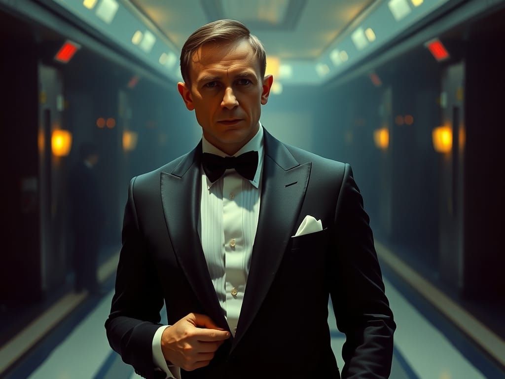 James Bond in Cinematic Film Style