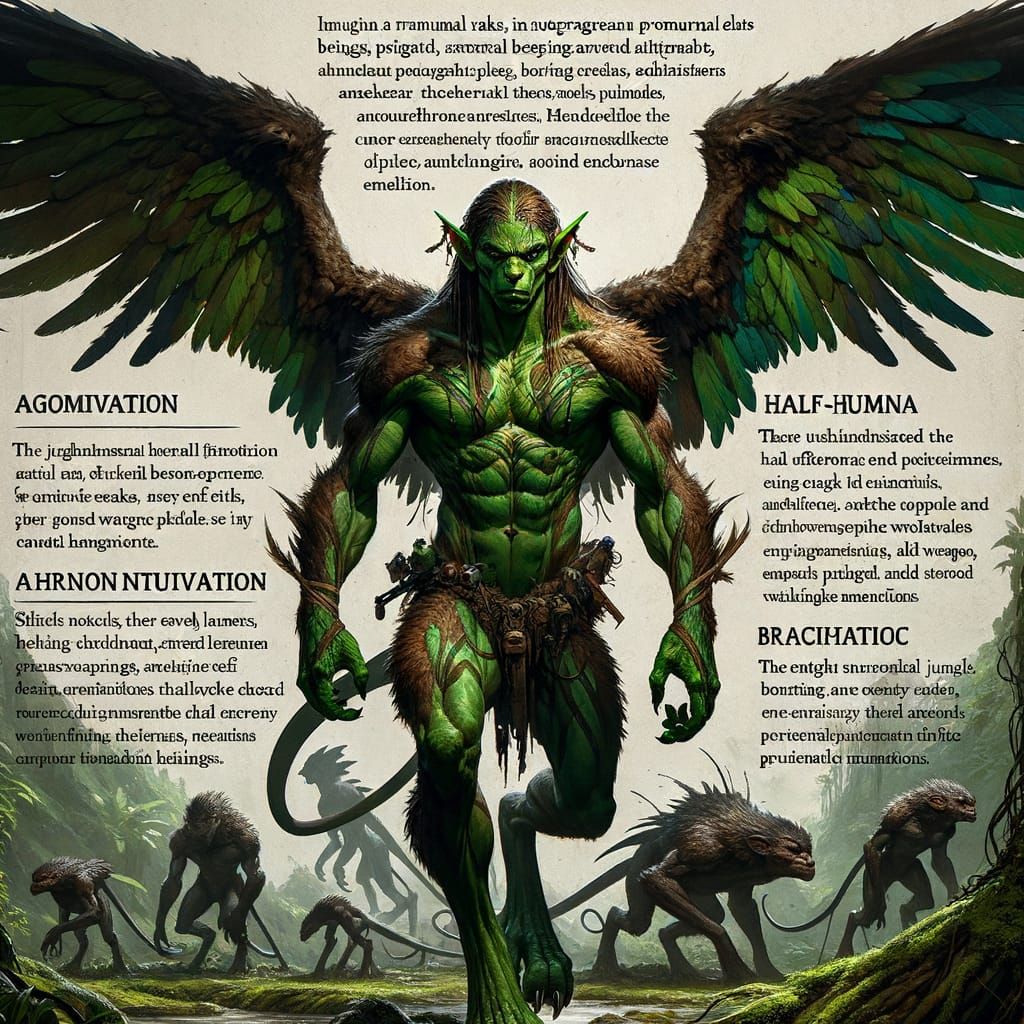 Karinians: Evolved Subterranean Half-Elves with Cybernetic E...