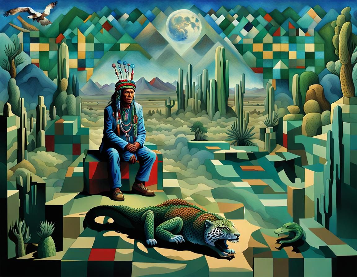 a jaguar a chameleon a bear an anaconda a crocodile an eagle...