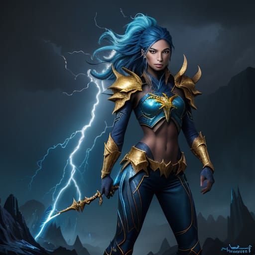Lightning Bolt Pants: Fantasy Concept Art