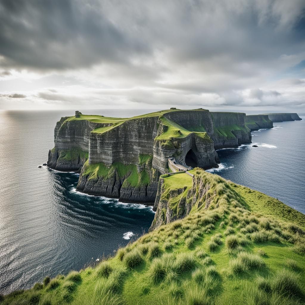 Lush Green Landscape of Ireland