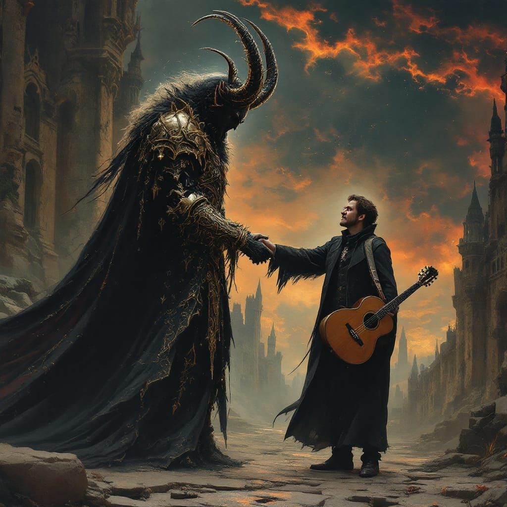 Satan's Deal: Baroque Armor in Dark Surrealism