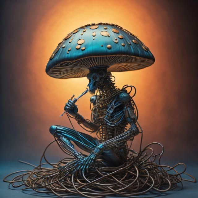 Smoking Amanita Muscaria