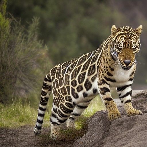 AI Generated Image of Wild Animals