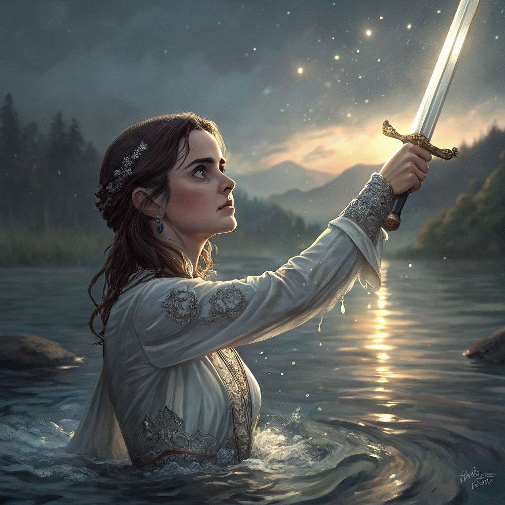 Lady of the Lake Rises, Sword Gleaming