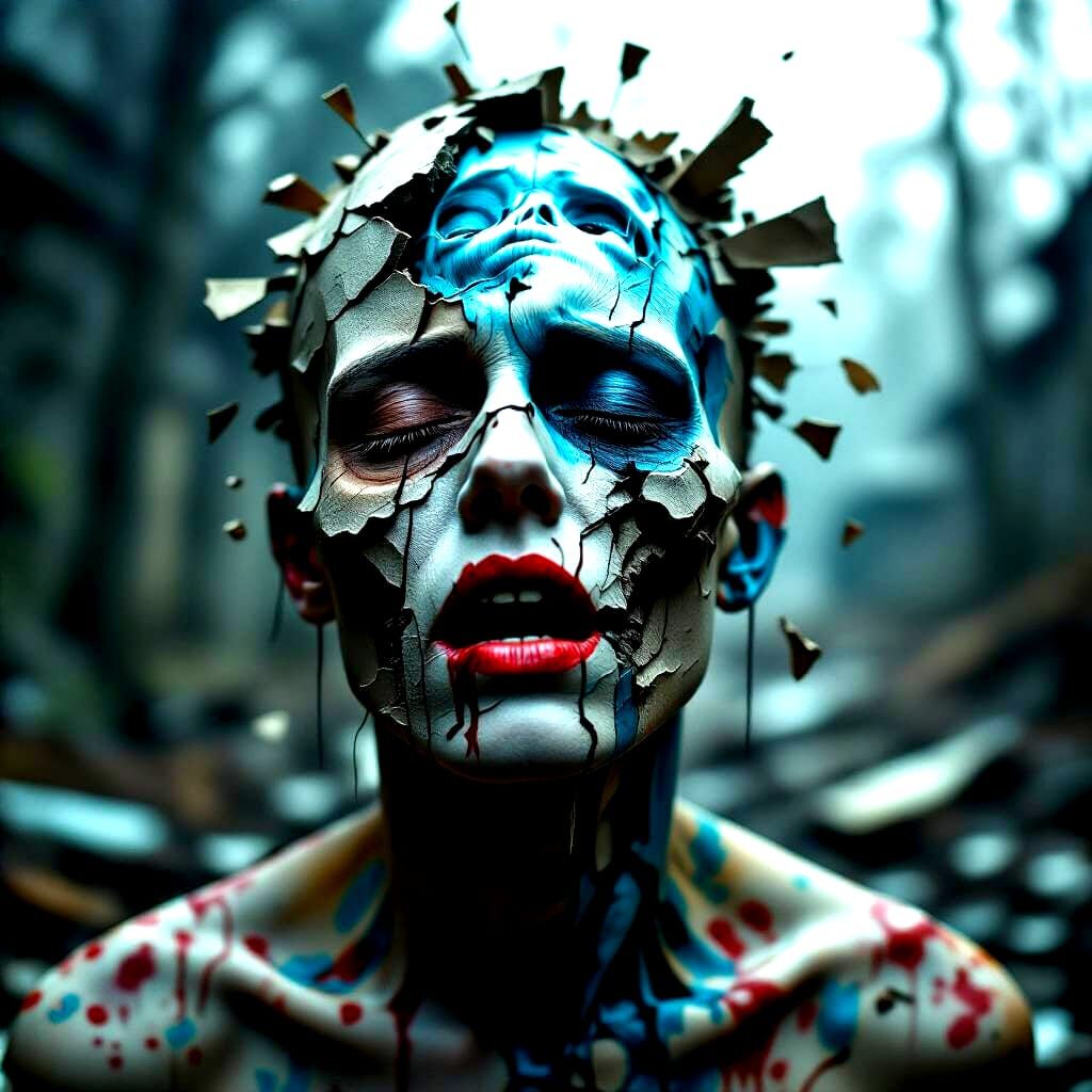 Disintegration of Self: Fragments of Dreams in Rotting Heads