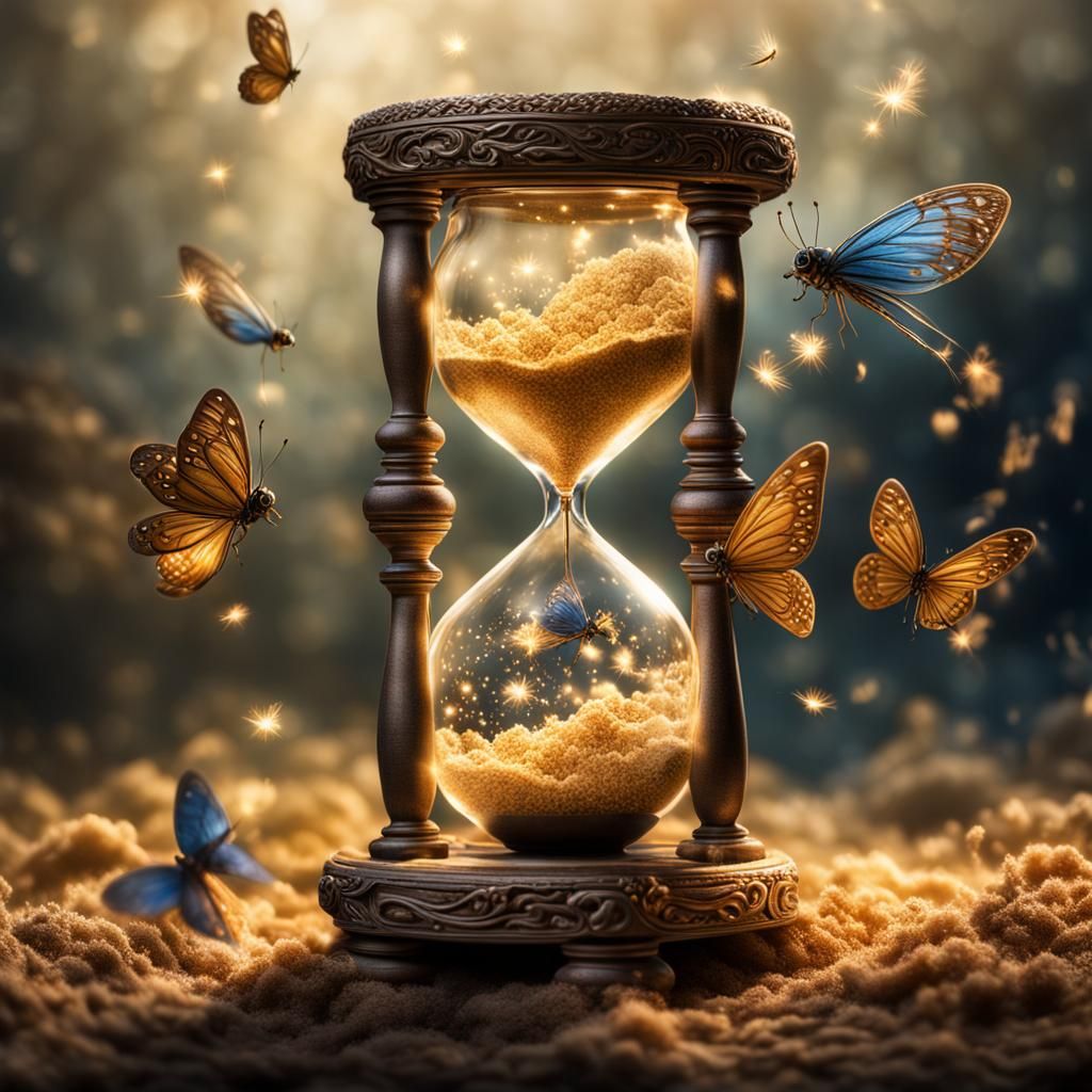 Hourglass of Pixie Dust in High Definition