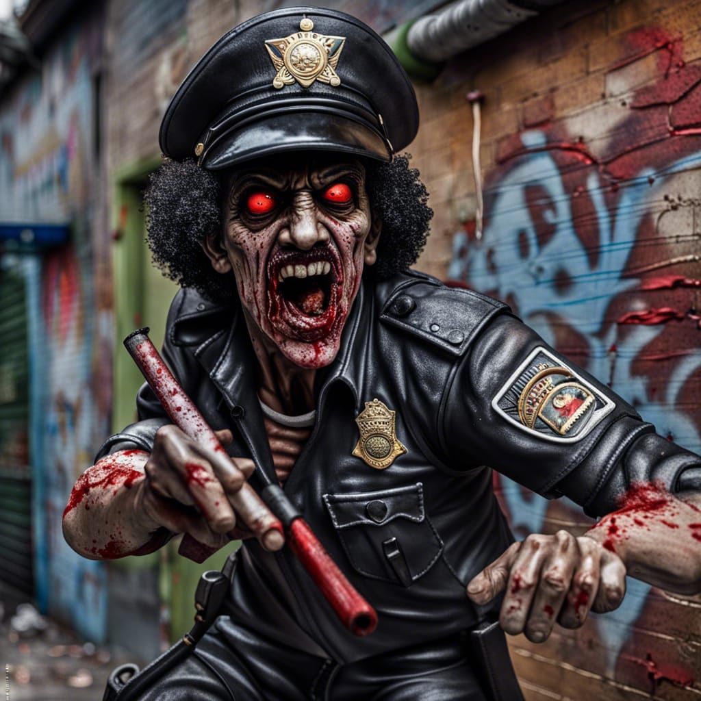 Phil Lynott Police Zombie