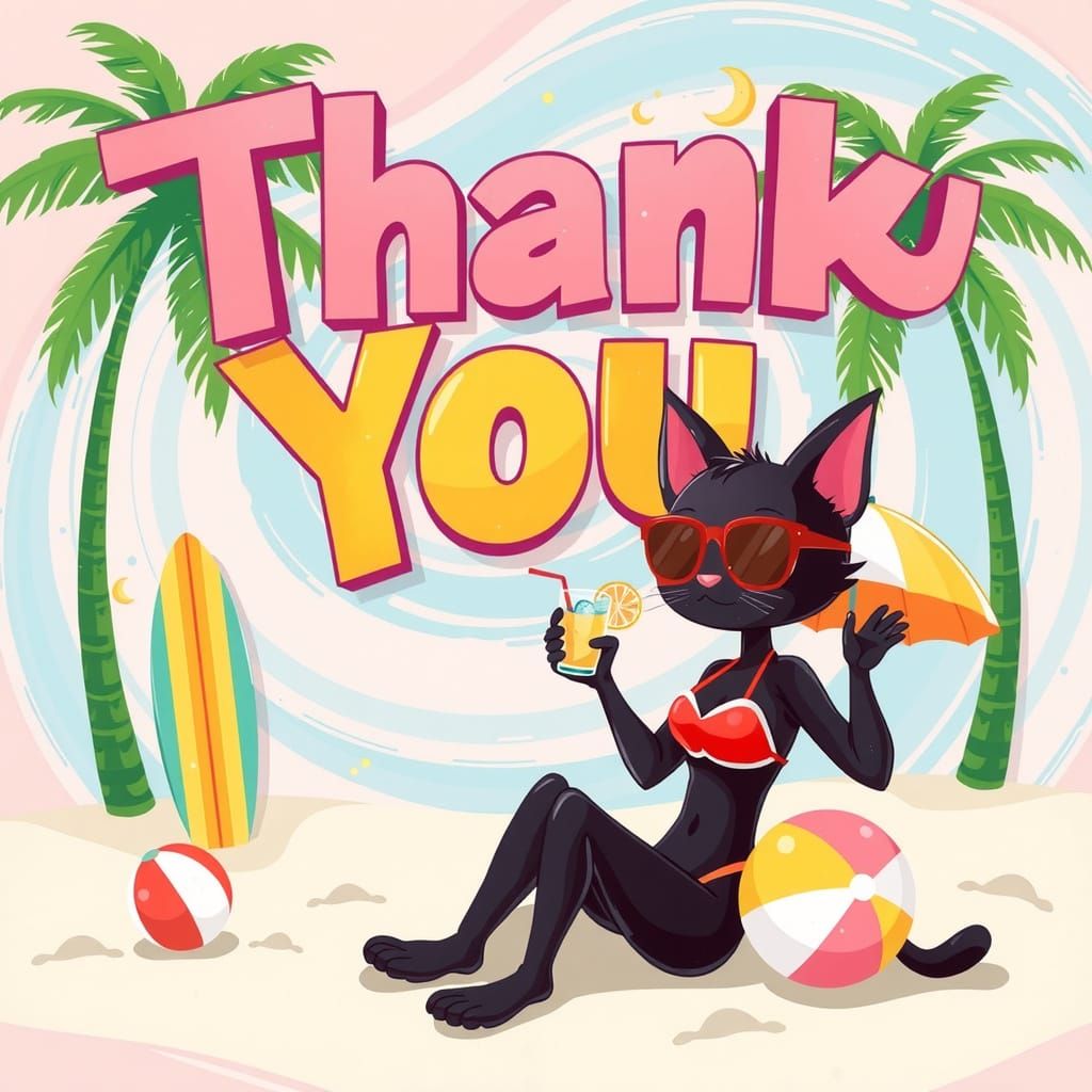 Vibrant and playful raised text that says "TYSM Following Back" set against a subtly textured backdrop in a whimsical, m...