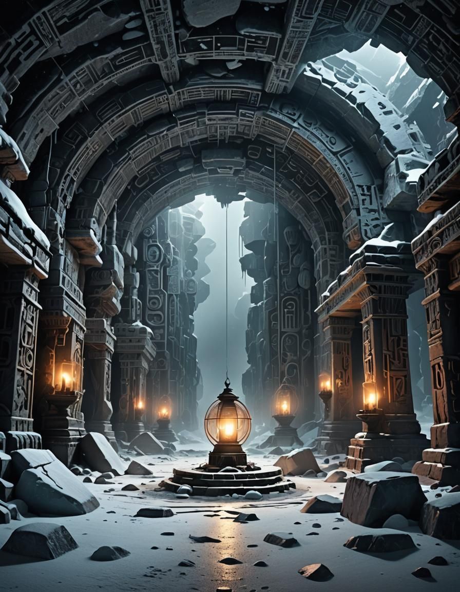 Eerie Ancient City Discovered in Antarctica