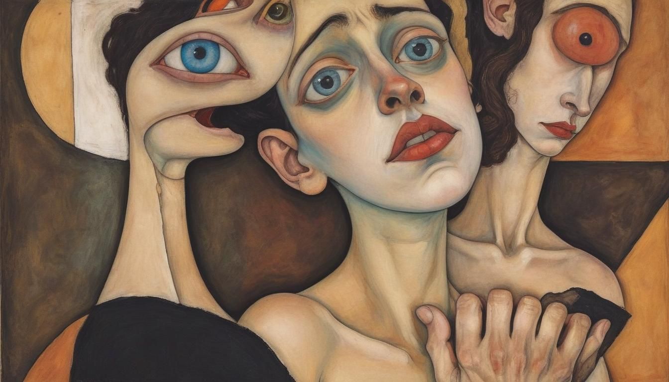 Surreal Abstract in Pastel Colors