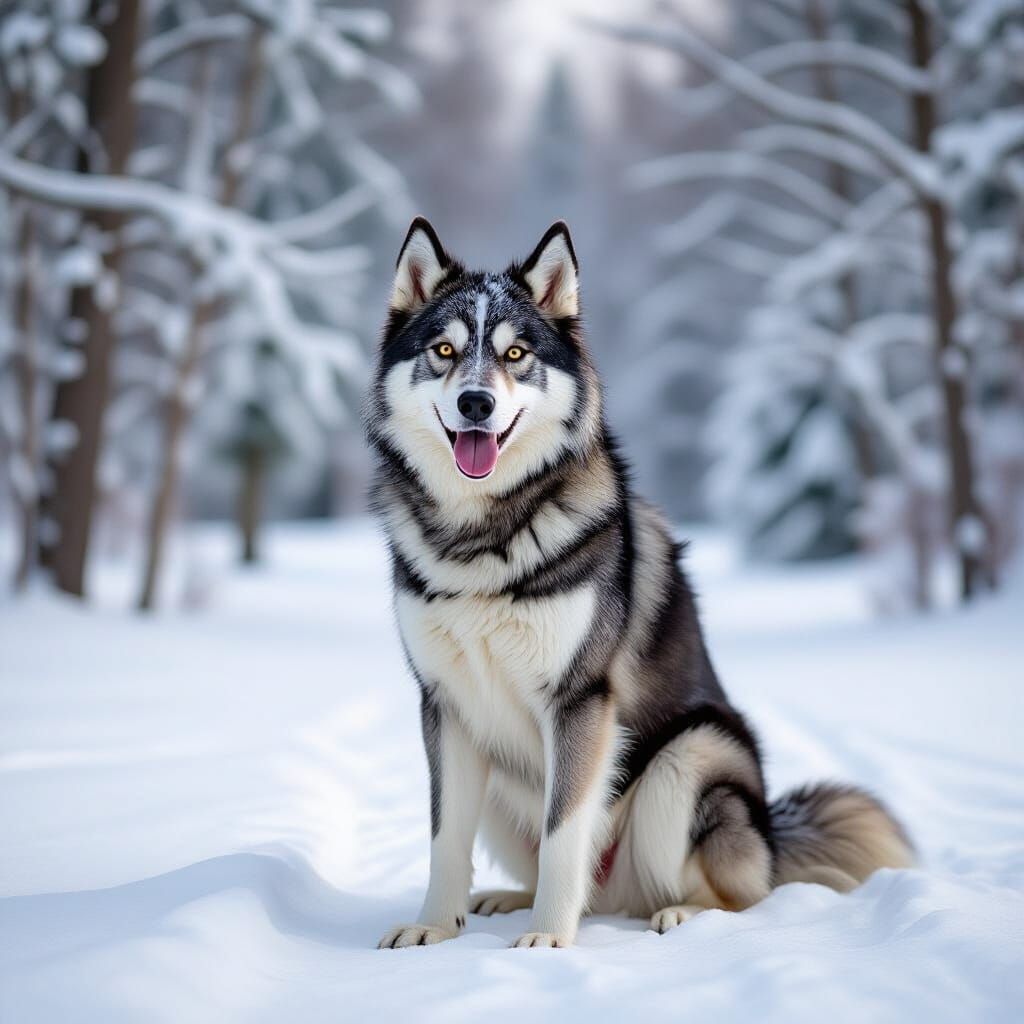 Michigan Dogman AI Rendering