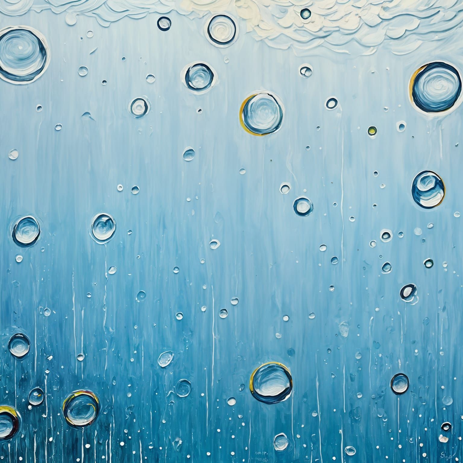 Vibrant Neo-Impressionist Expressionist Oil Painting