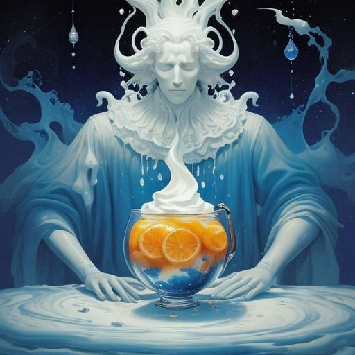 Lost in Dreams: Astral Illusions and Melting Inks