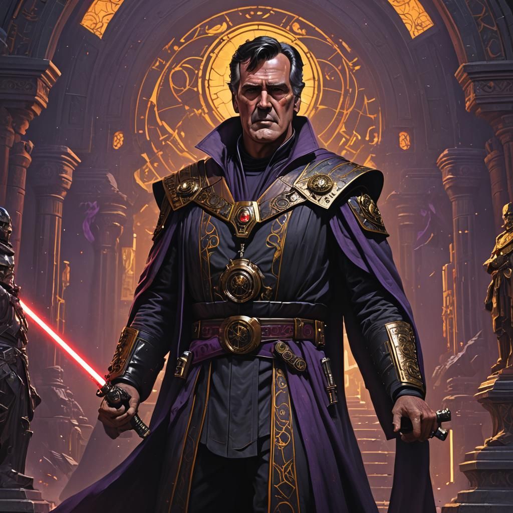 Sith Master: Dark Fantasy Concept Art
