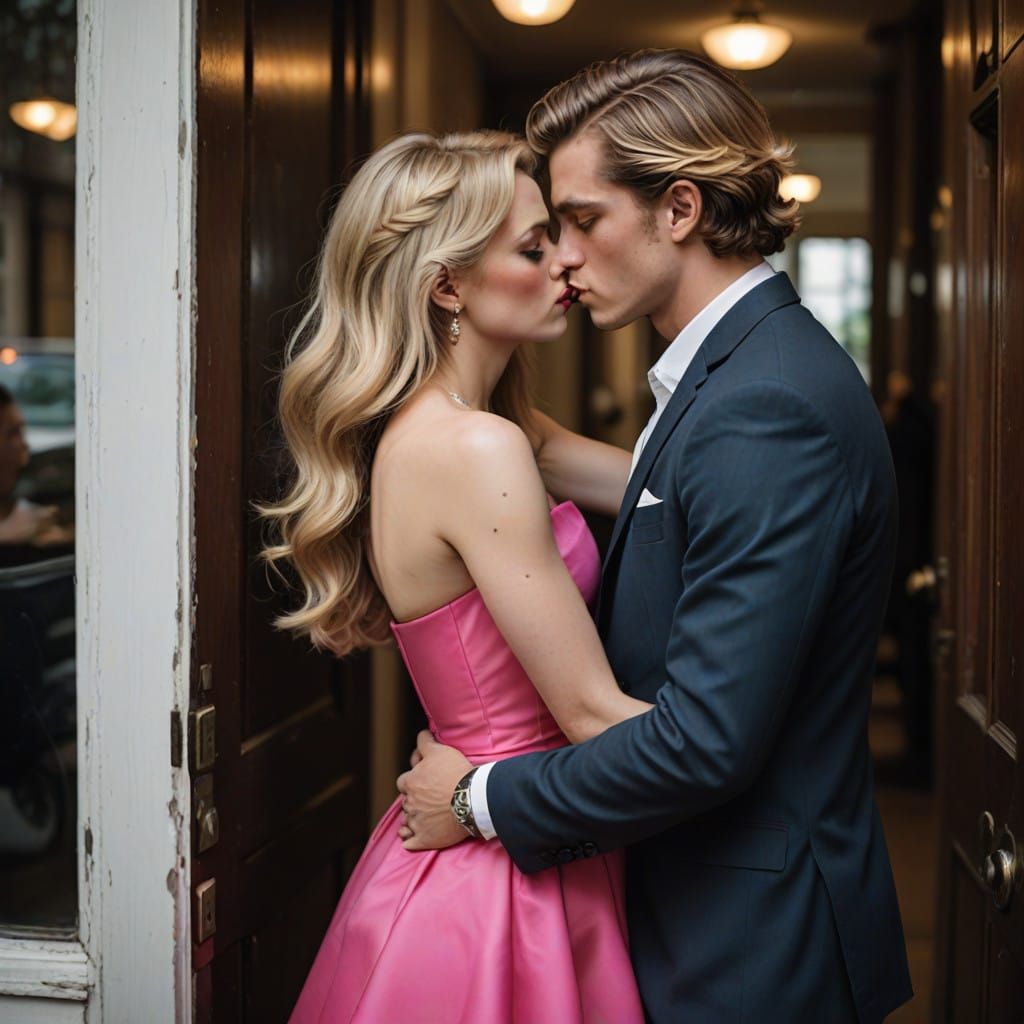 Elegant Youthful Romance in Bright Pink