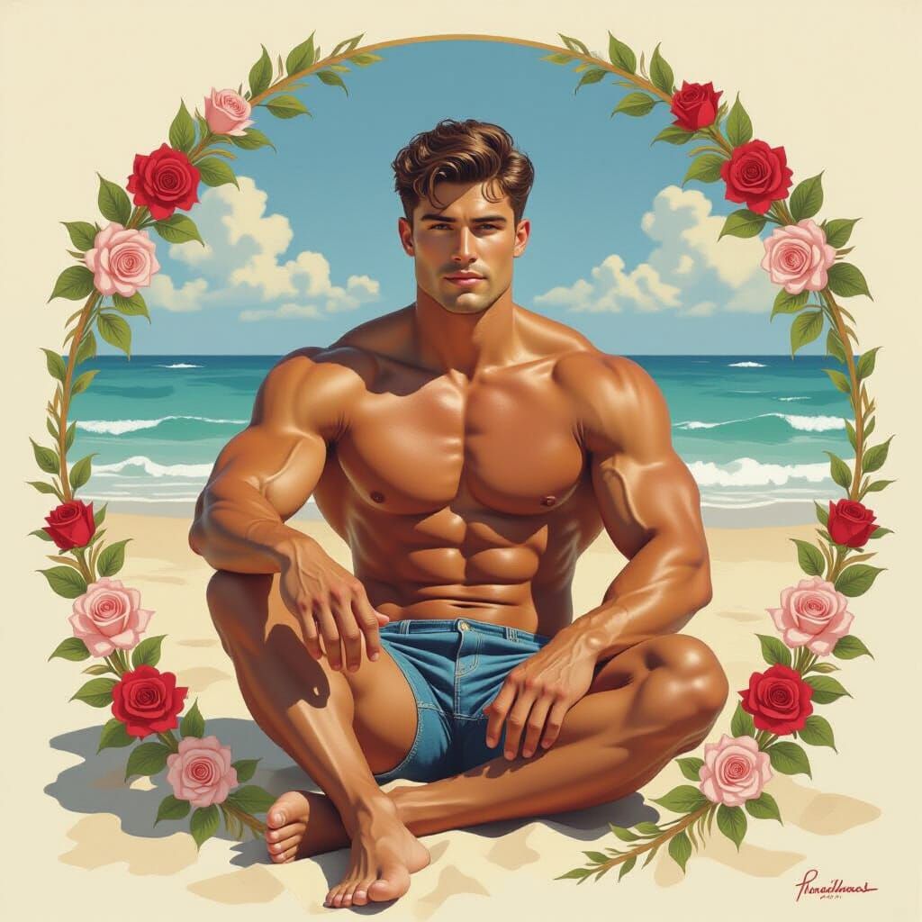 Mother Earth Blossoms As Gay Man Dreams of Roses