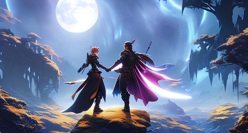 Aurora Australis Over Maple Forest at Night