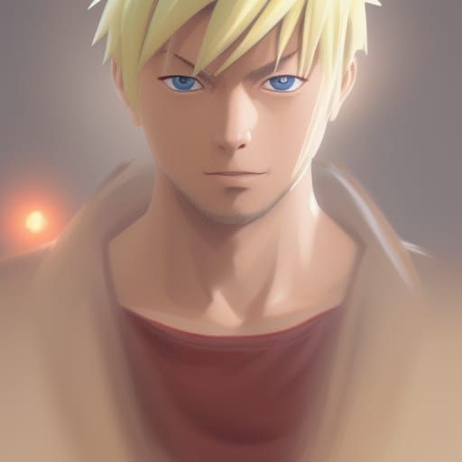 Naruto Portrait by Greg Rutkowski and Artgerm