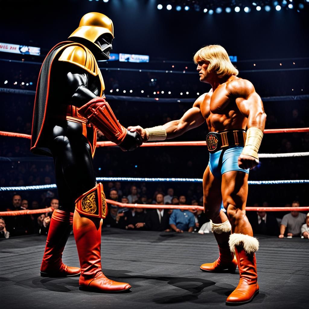 Hulk Vader vs He-Man