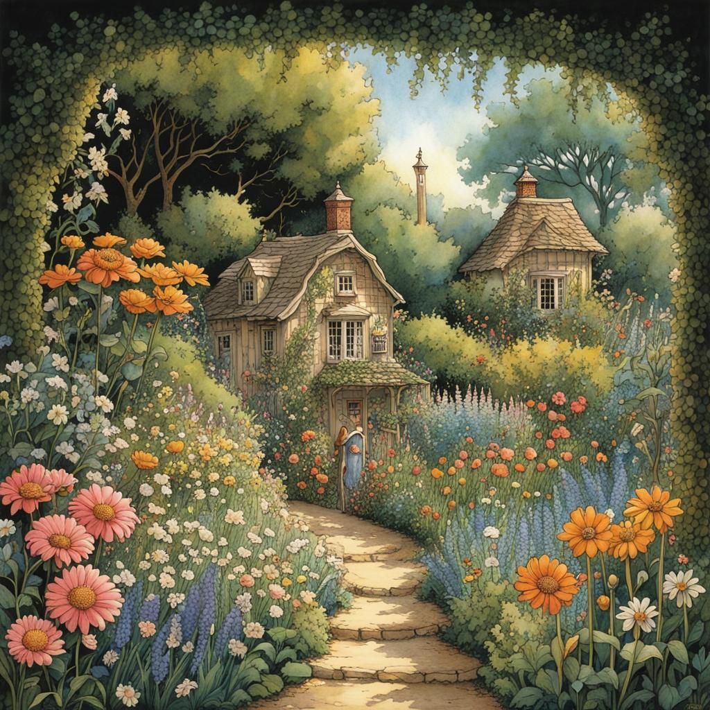 Surreal Path Unfolds in an Enchanting Anime-Inspired Chiaros...