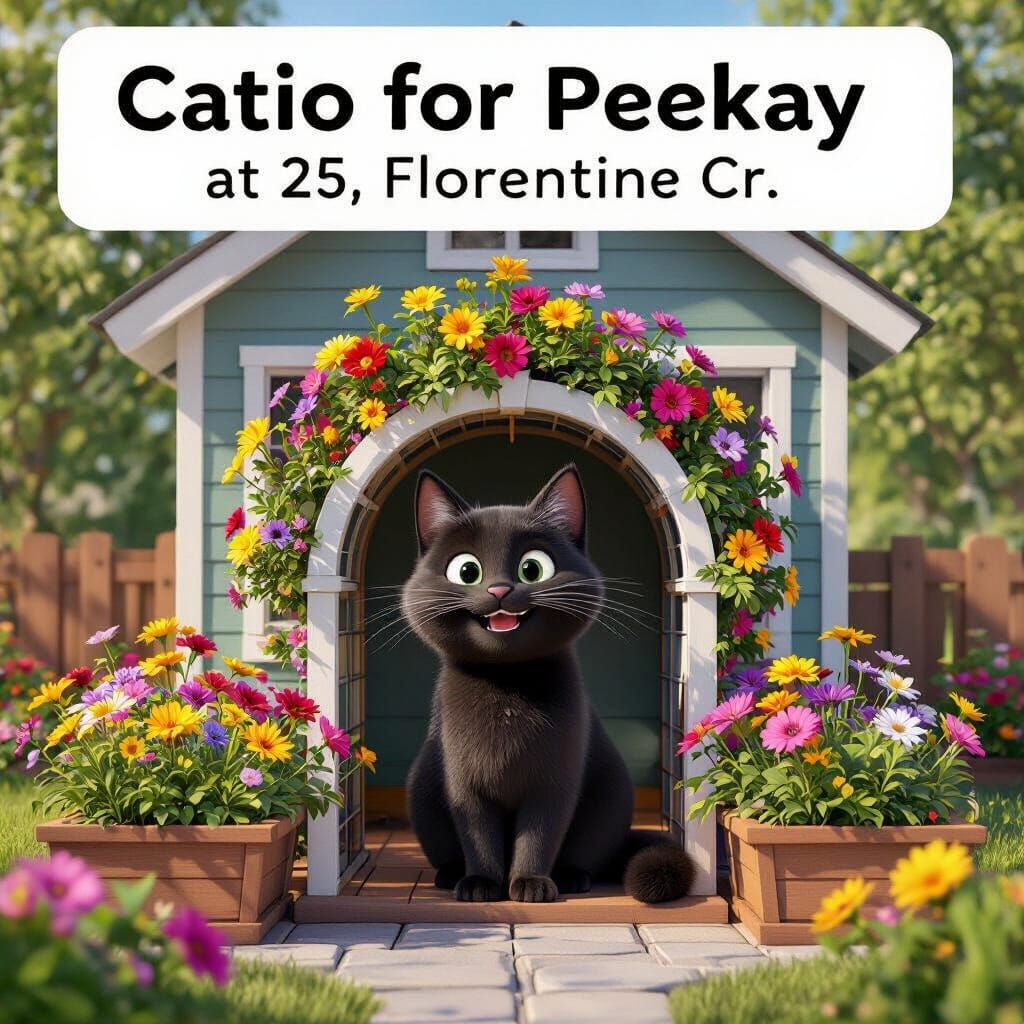 Catio Design for Peekay: 3D Animated Style