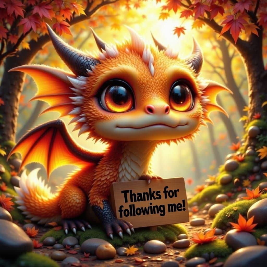 Thanks for following me!