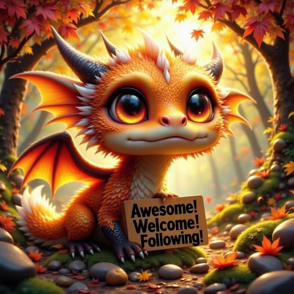 Awesome! Welcome! Following!