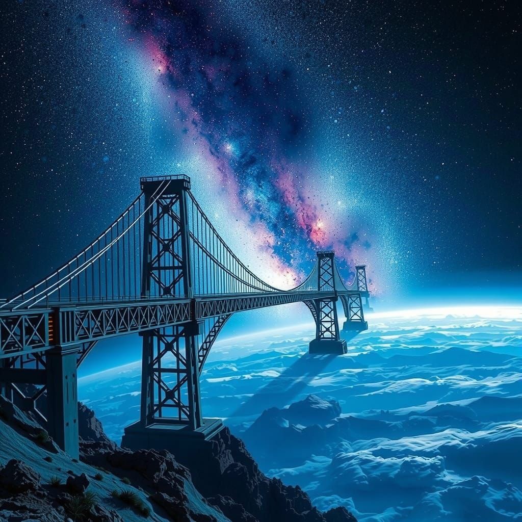 Epic Cosmic Bridge to the Milky Way
