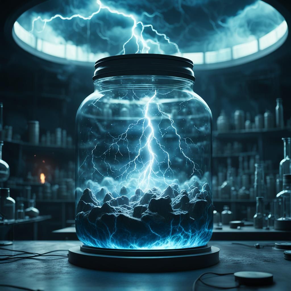 Storm in a Jar: Digital Matte Painting