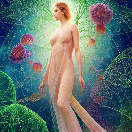 Water-Human Hybrid in Network with Sunset Exposure