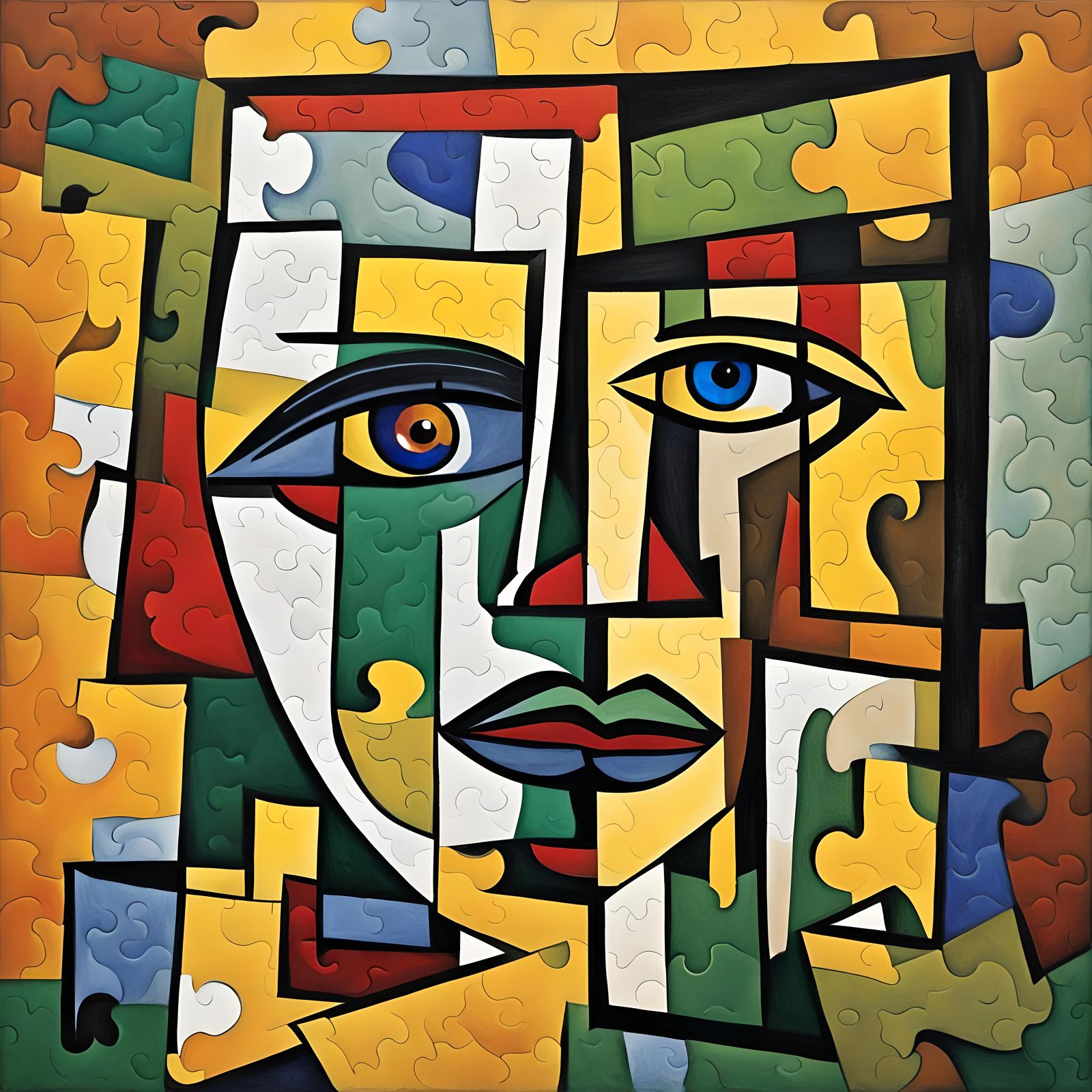 Cubist World: Disjointed Time and Reality
