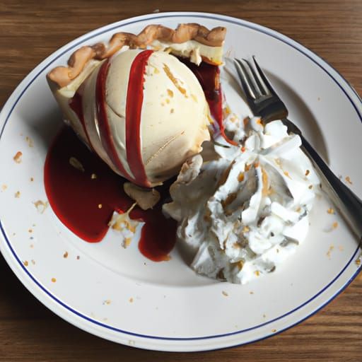 AI Generated Image of Icecream Pie