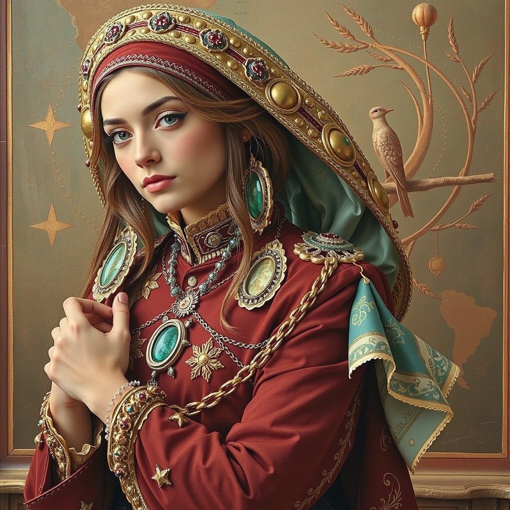 AI Generates Abstract Concepts of Perfection and Beauty